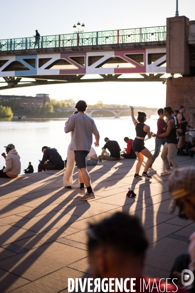 Toulouse : Soleil et chaleur