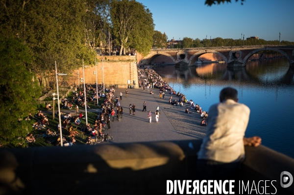 Toulouse : Soleil et chaleur