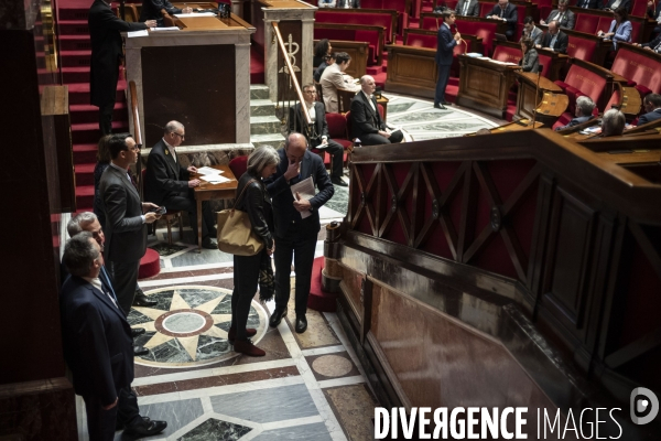 Questions au gouvernement à l’assemblée nationale.