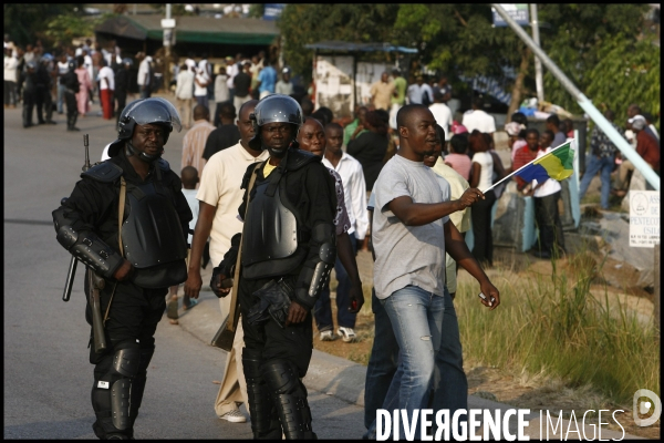 Gabon : election prsidentielle 2009