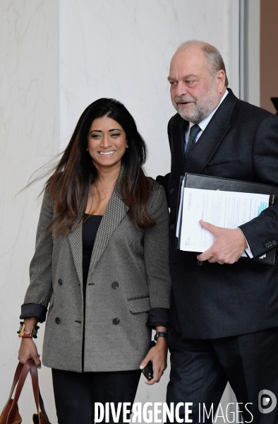 Prisca Thevenot avec Éric Dupond Moretti