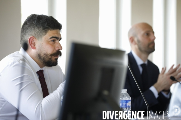 Guillaume Kasbarian et Stanislas Guerini, Remise du rapport de David Amiel sur le logement des agents publics