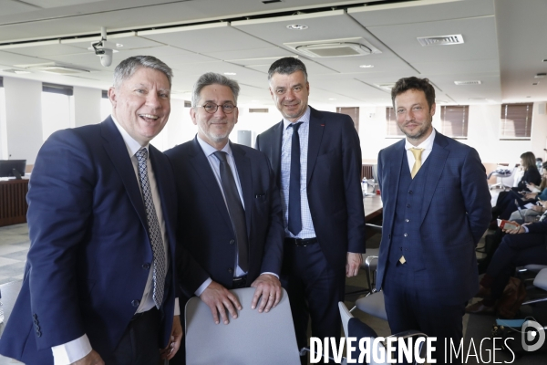 Guillaume Kasbarian et Stanislas Guerini, Remise du rapport de David Amiel sur le logement des agents publics