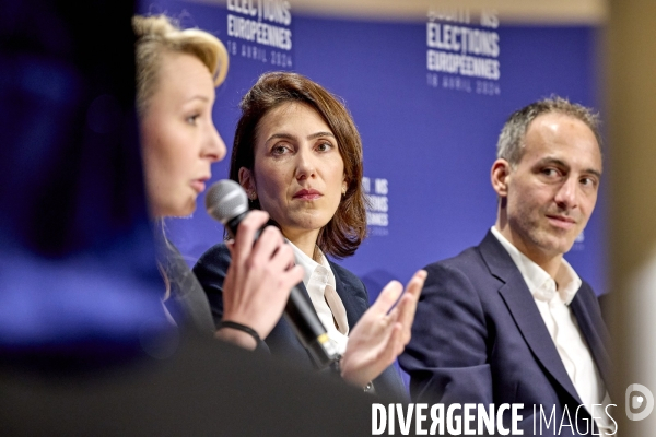 Audition des  têtes de liste aux elections européennes au MEDEF