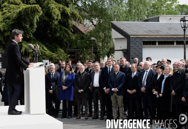 Gabriel ATTAL / Discours sur l autorité au coeur de la République 