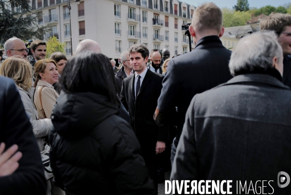 Gabriel ATTAL / Discours sur l autorité au coeur de la République 