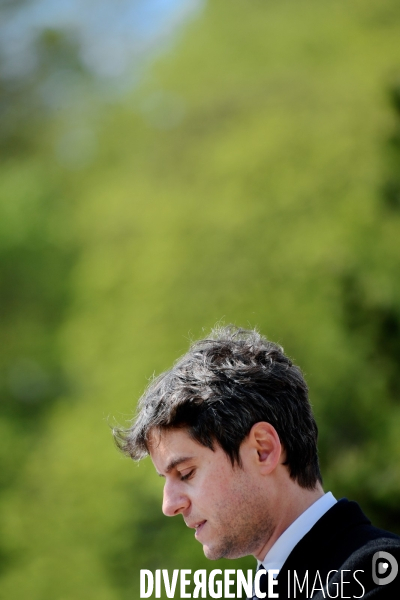 Gabriel ATTAL / Discours sur l autorité au coeur de la République 