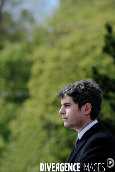 Gabriel ATTAL / Discours sur l autorité au coeur de la République 