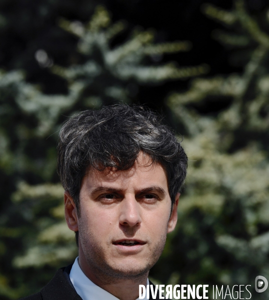 Gabriel ATTAL / Discours sur l autorité au coeur de la République 