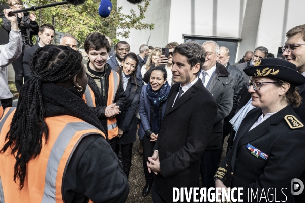 Gabriel Attal, discours sur la violence juvénile