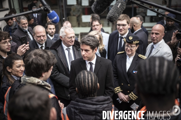 Gabriel Attal, discours sur la violence juvénile