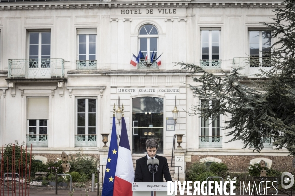 Gabriel Attal, discours sur la violence juvénile