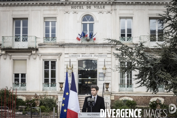 Gabriel Attal, discours sur la violence juvénile