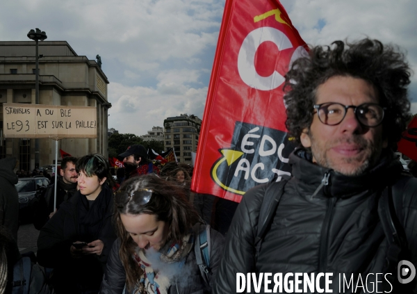Mobilisation des enseignants de Seine Saint Denis