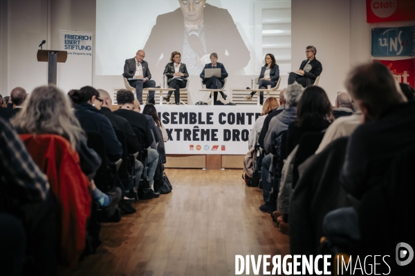Débat des syndicats européens : Ensemble contre l’extrême droite !