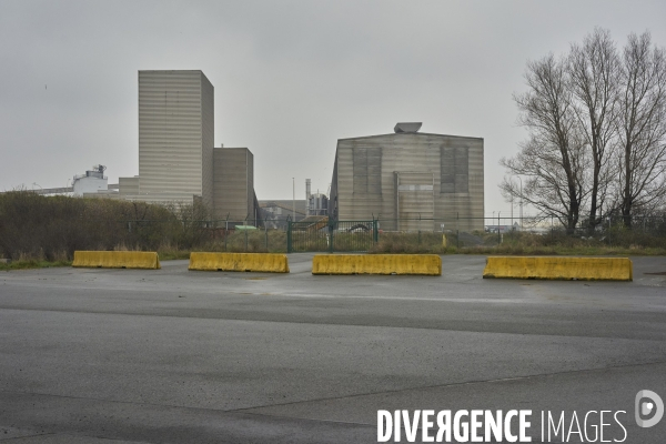 La fonderie Aluminium Dunkerque, à Loon-Plage, le 11 mars 2024. Plus grande fonderie d’aluminium d’Europe et premier consommateur électrique français.