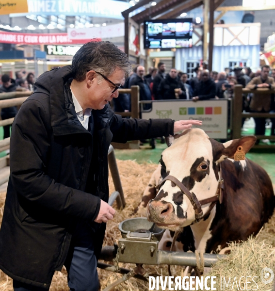 Olivier Faure au salon de l agriculture