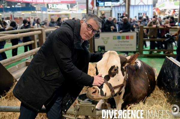 Olivier Faure au salon de l agriculture