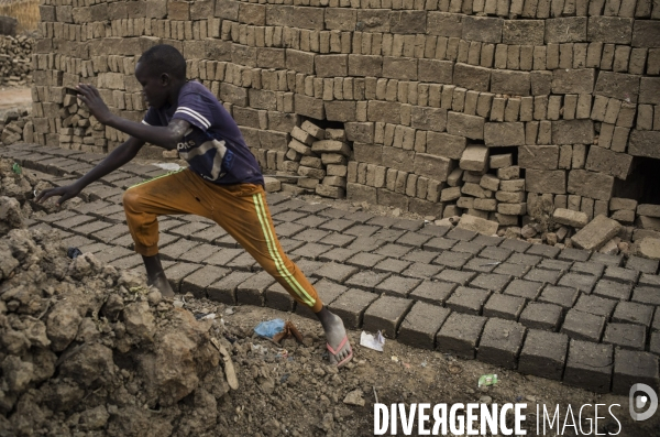 Ville d  adre, tchad.