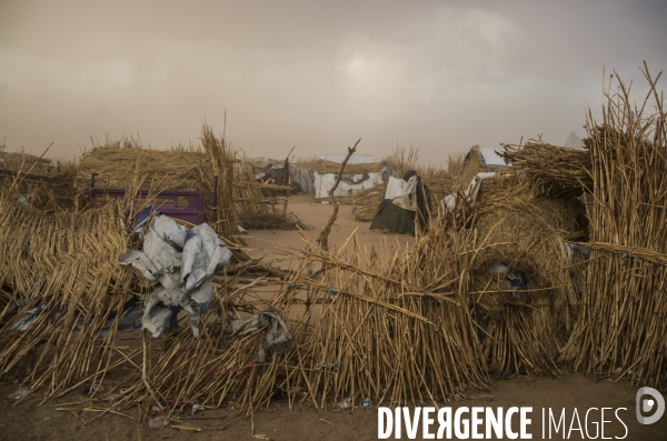 Refugies soudanais a adre, tchad.