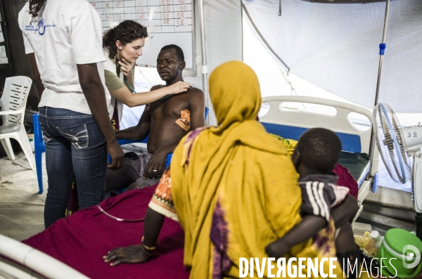 Refugies soudanais a adre, tchad.