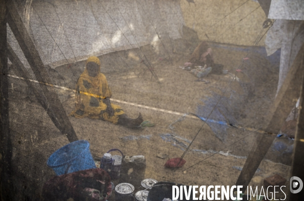 Refugies soudanais a adre, tchad.