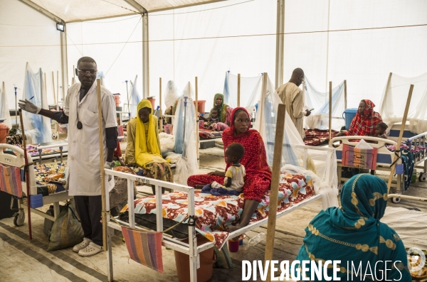 Refugies soudanais a adre, tchad.