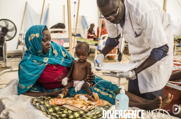 Refugies soudanais a adre, tchad.