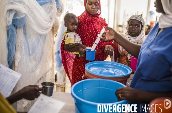 Refugies soudanais a adre, tchad.
