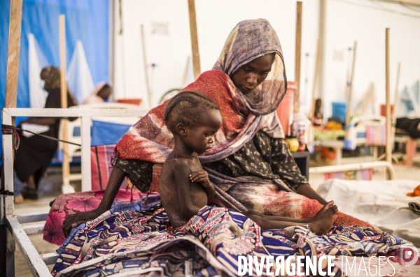 Refugies soudanais a adre, tchad.