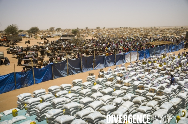 Refugies soudanais a adre, tchad.
