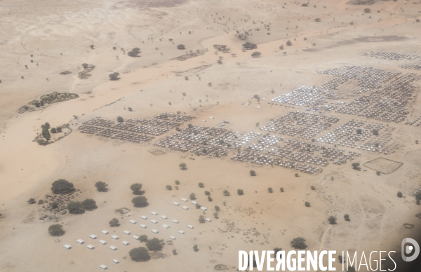 Refugies soudanais a adre, tchad.