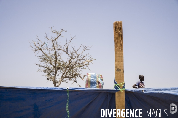 Refugies soudanais a adre, tchad.