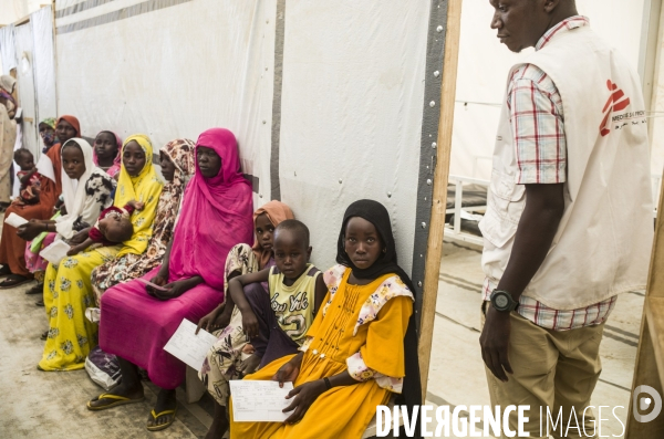 Refugies soudanais a adre, tchad.