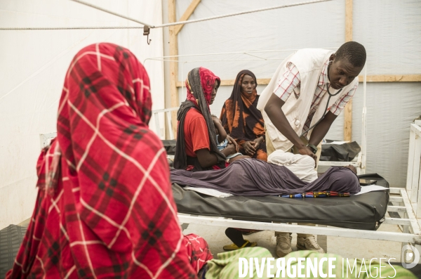 Refugies soudanais a adre, tchad.