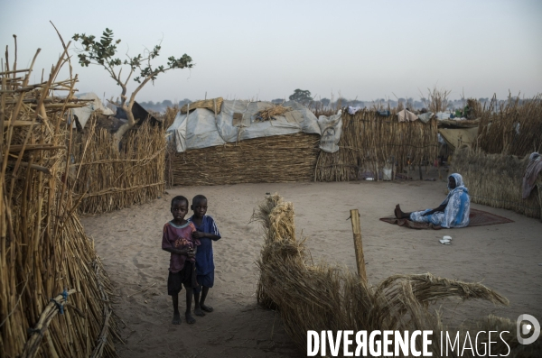 Refugies soudanais a adre, tchad.