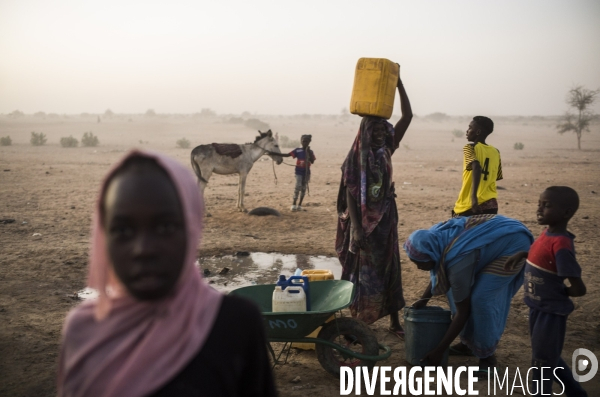 Refugies soudanais a adre, tchad.