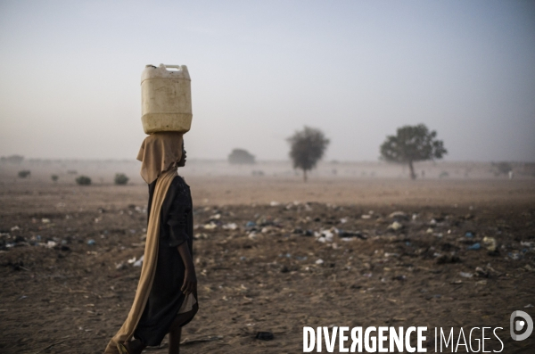 Refugies soudanais a adre, tchad.