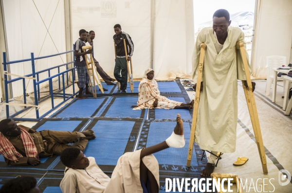 Refugies soudanais a adre, tchad.