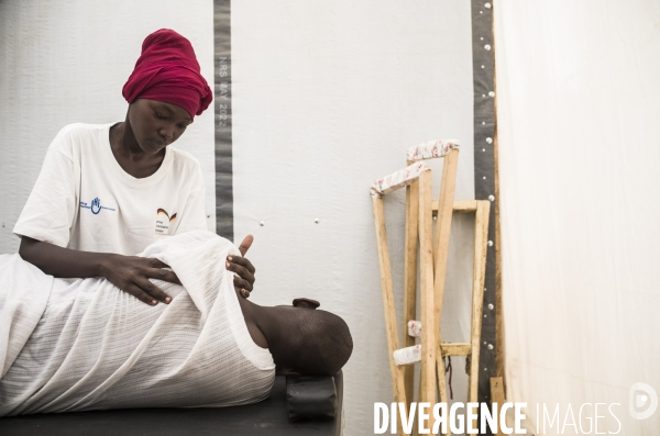 Refugies soudanais a adre, tchad.