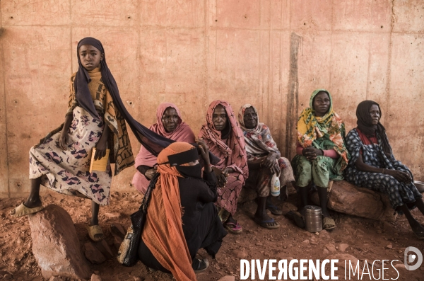 Refugies soudanais a adre, tchad.