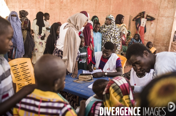 Refugies soudanais a adre, tchad.