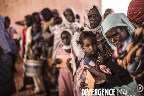 Refugies soudanais a adre, tchad.