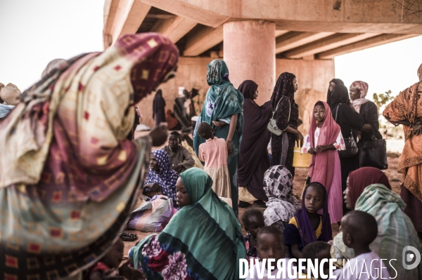 Refugies soudanais a adre, tchad.