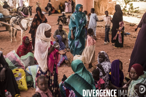 Refugies soudanais a adre, tchad.