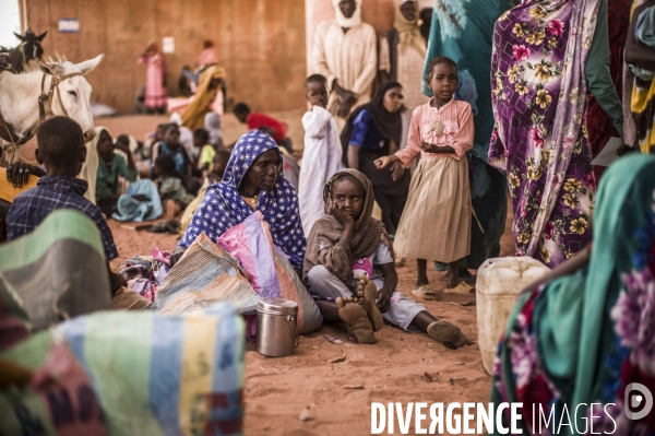 Refugies soudanais a adre, tchad.