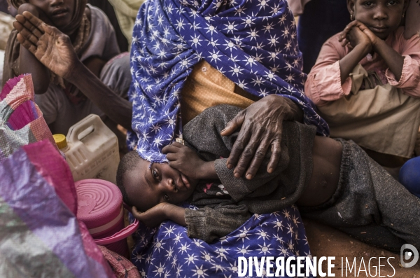 Refugies soudanais a adre, tchad.