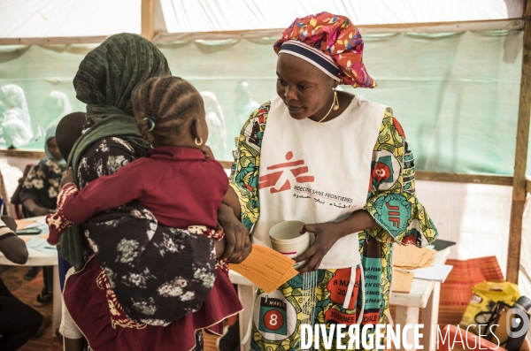 Refugies soudanais a adre, tchad.