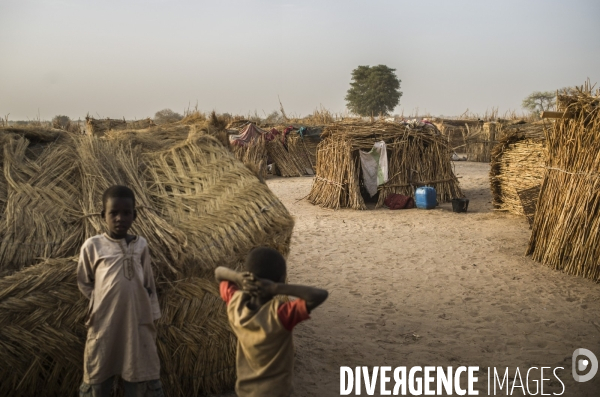 Refugies soudanais a adre, tchad.