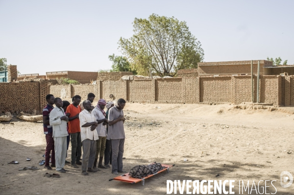 Refugies soudanais a adre, tchad.